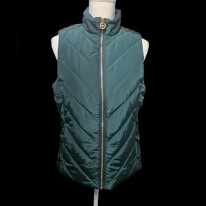 Michael Kors Emerald Quilted Vest